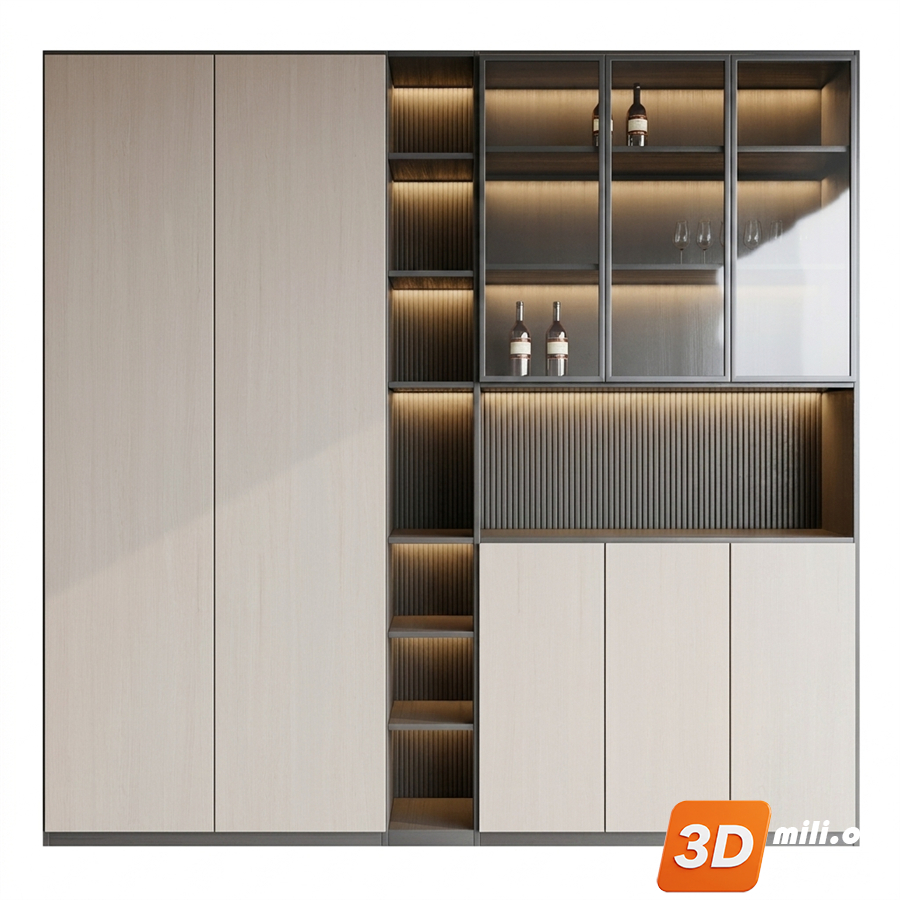 Wine cabinet Skp Files